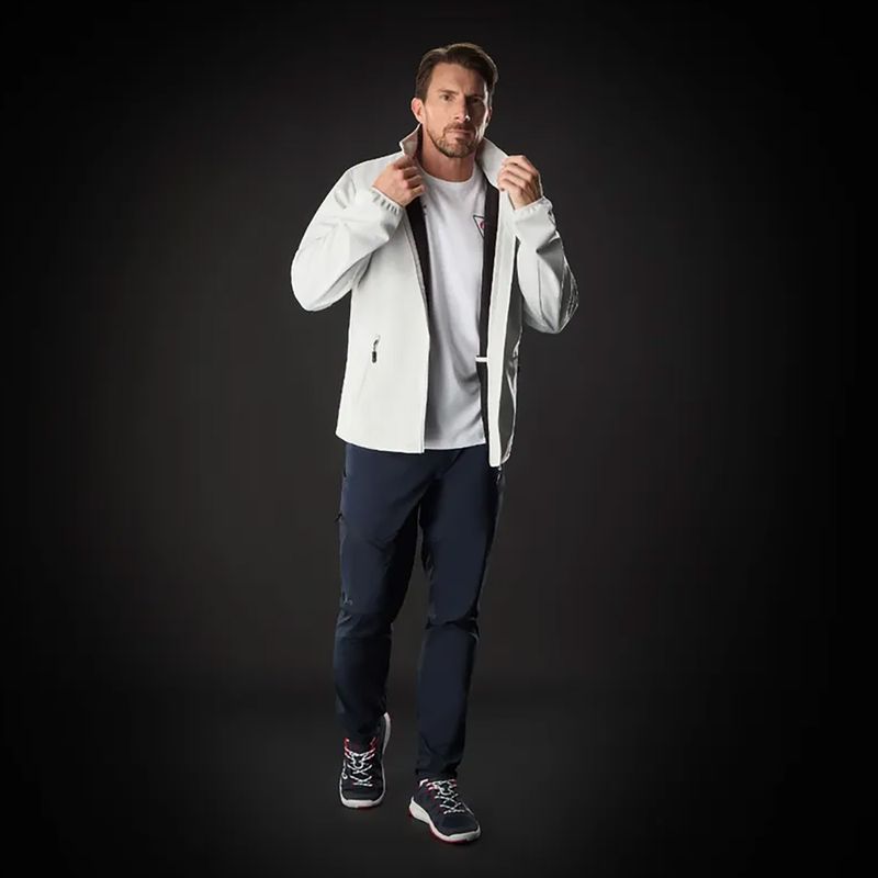 Női Musto Evo Crew Crew Softshell kabát platina 5