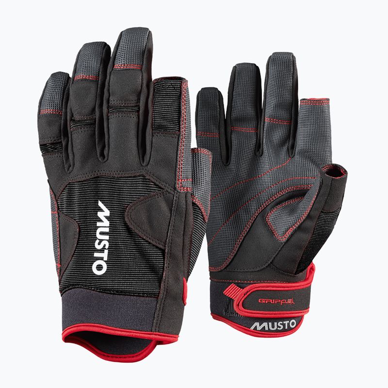 Vitorláskesztyűk Musto Performance Long Finger 2.0 black