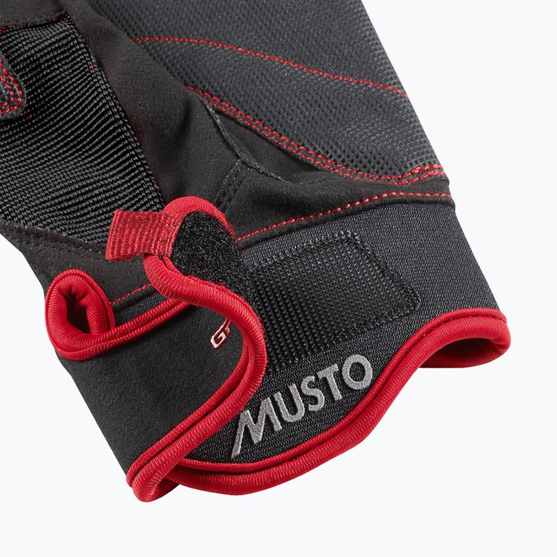 Vitorláskesztyűk Musto Performance Long Finger 2.0 black 2
