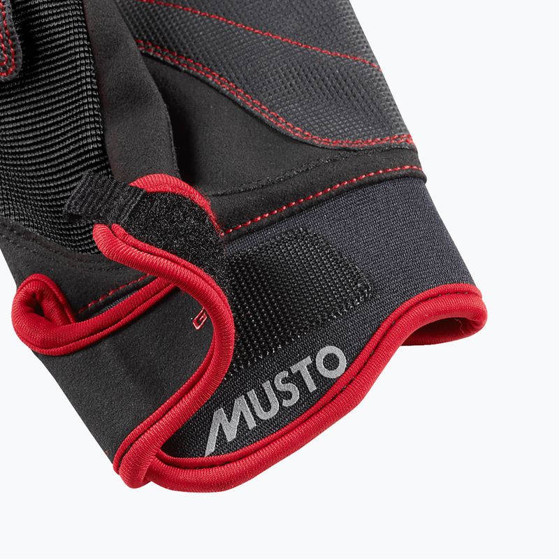 Vitorláskesztyűk Musto Performance Short Finger 2.0 black 2