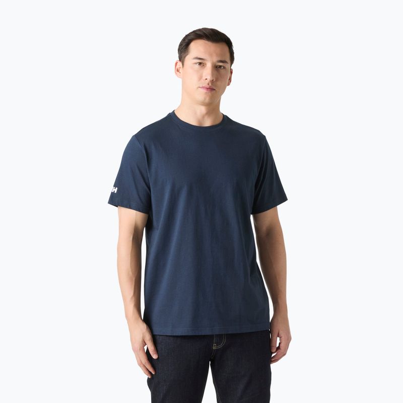 Férfi póló Helly Hansen Crew 2.0 navy 3