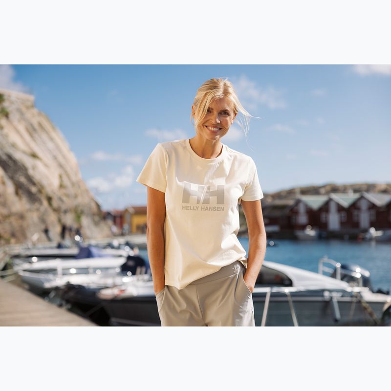 Helly Hansen női póló Logo 3.0 krém 3