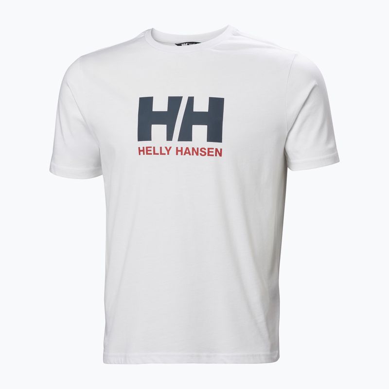Férfi Helly Hansen Logo T-shirt 3.0 fehér 4