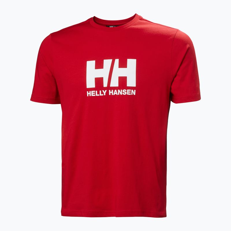 Férfi Helly Hansen Logo 3.0 póló piros 4