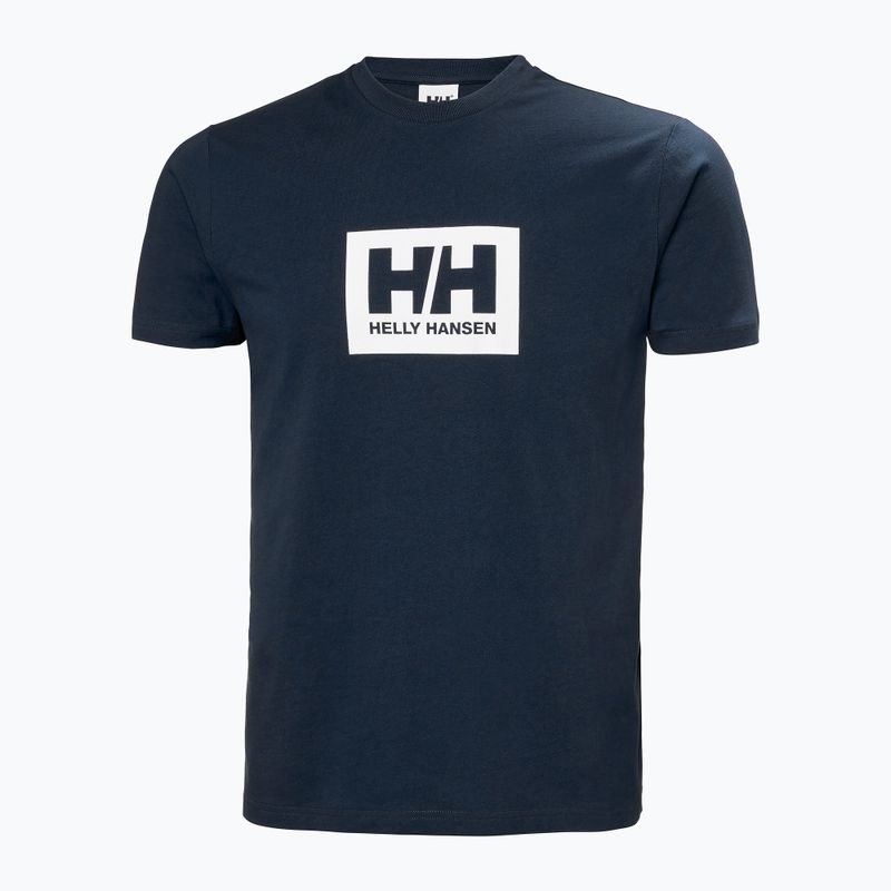 Férfi Helly Hansen Box T 2.0 T-shirt navy 3