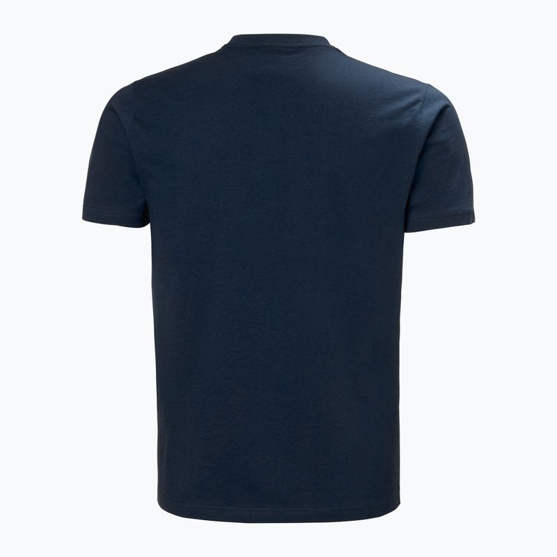 Férfi Helly Hansen Box T 2.0 T-shirt navy 4