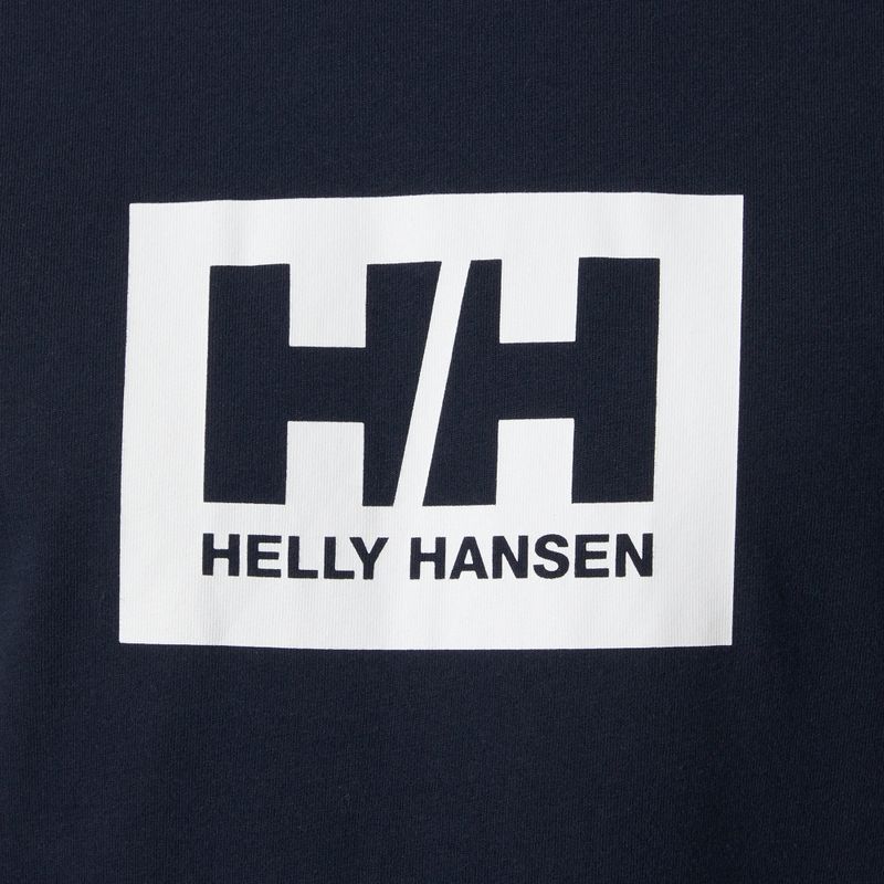 Férfi Helly Hansen Box T 2.0 T-shirt navy 5