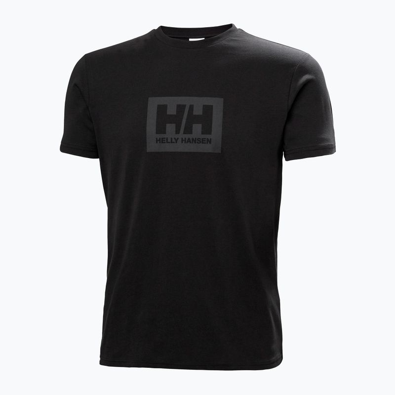 Férfi Helly Hansen Box T 2.0 póló fekete 4