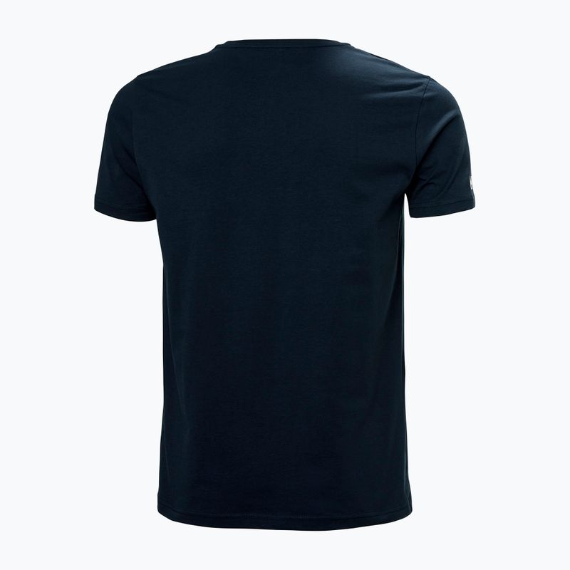 Férfi Helly Hansen Shoreline 3.0 T-shirt navy 2