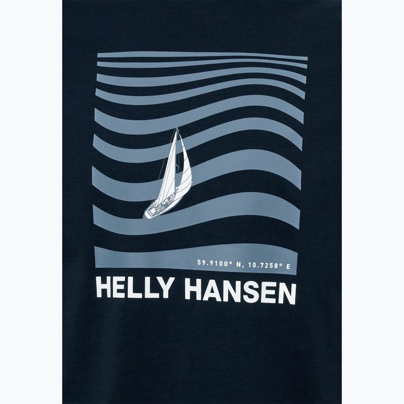 Férfi Helly Hansen Shoreline 3.0 T-shirt navy 3