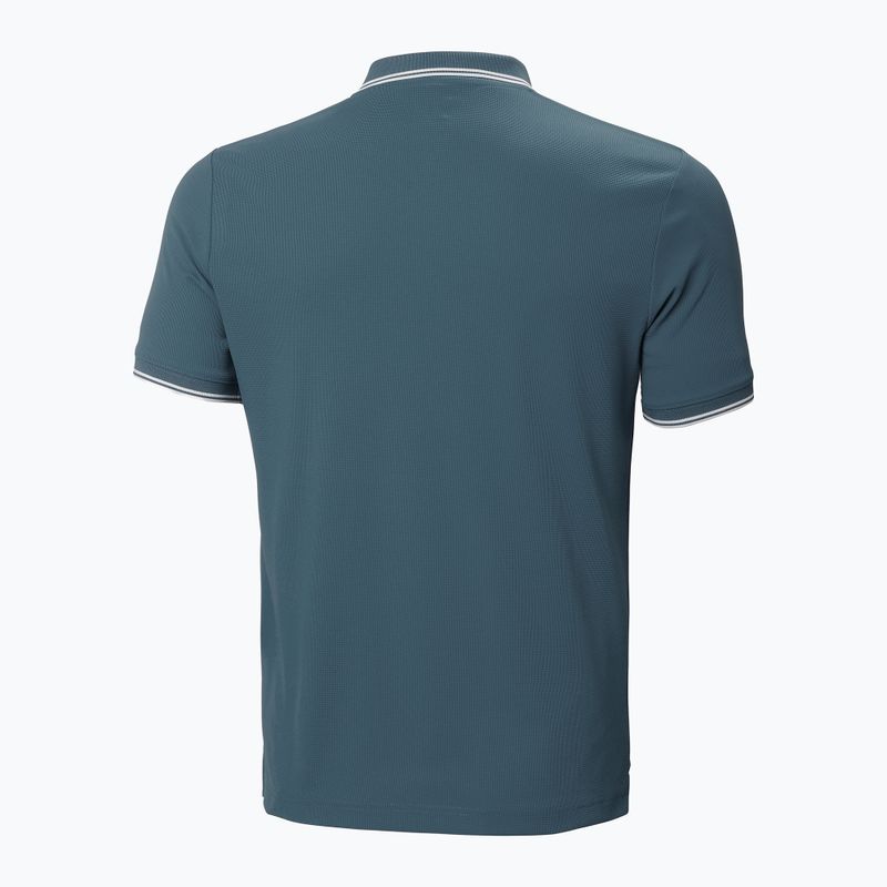 Férfi Helly Hansen Kos Polo ing mosott tengerészkék 2