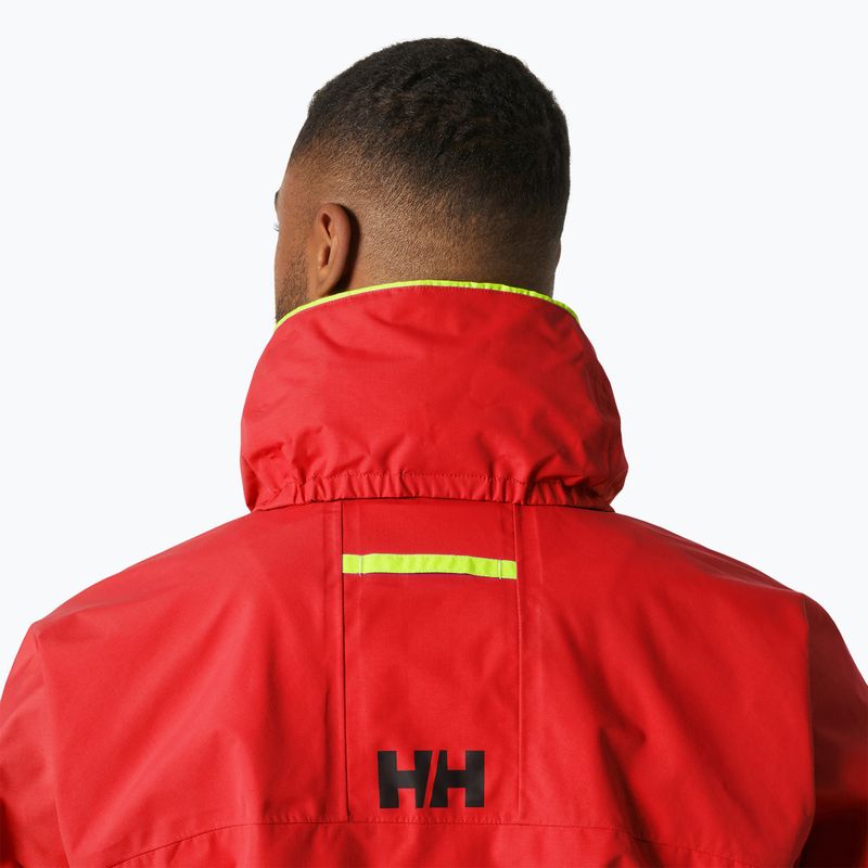 Férfi vitorlás kabát Helly Hansen Pier 4.0 alert piros 4