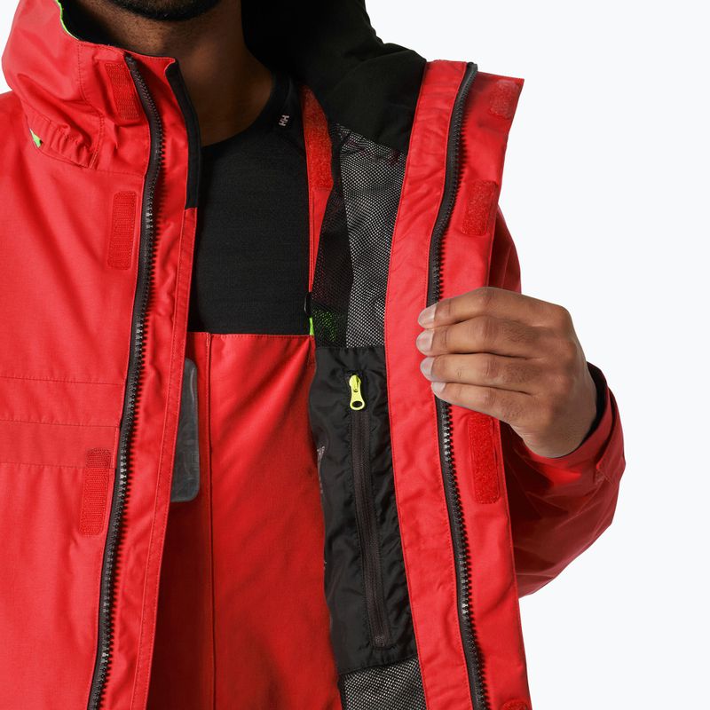 Férfi vitorlás kabát Helly Hansen Pier 4.0 alert piros 5