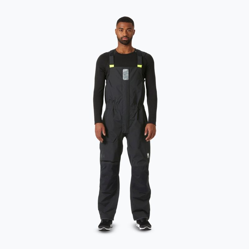 Helly Hansen férfi vitorlás nadrág Pier 4.0 Bib ébenfekete színű
