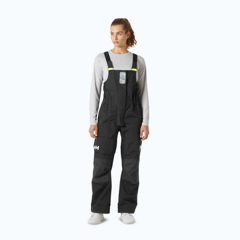 Női vitorlázó nadrág Helly Hansen Pier 4.0 Bib ebony