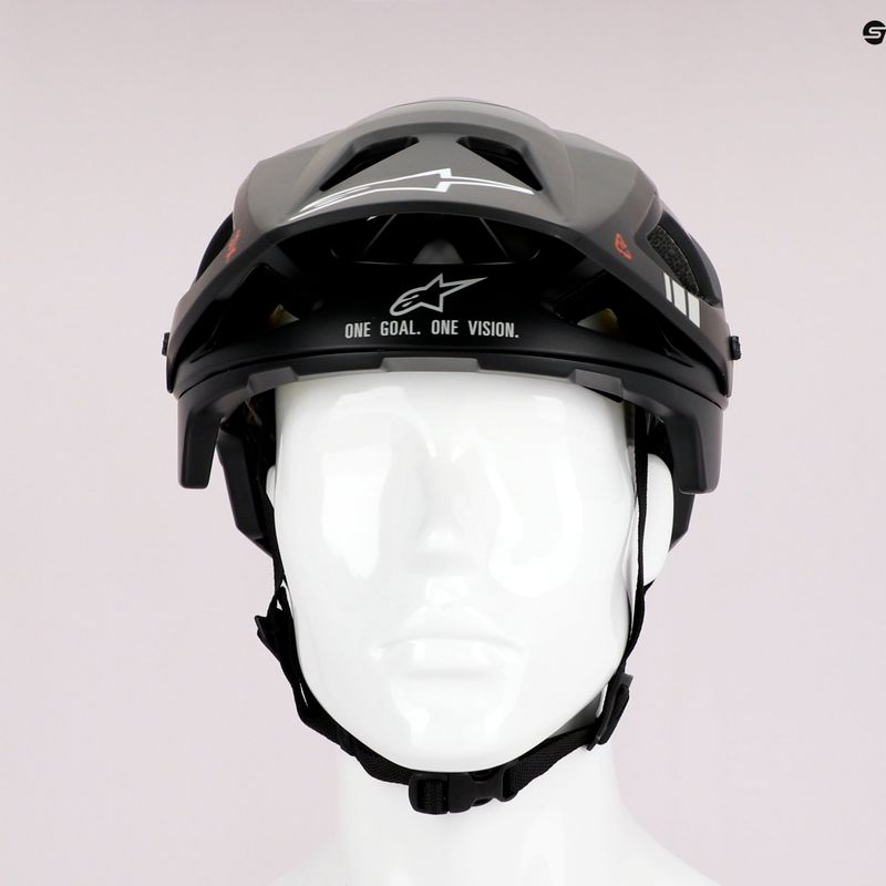 Kerékpáros sisak Alpinestars Vector Tech A1 fekete 8700321/1092 9