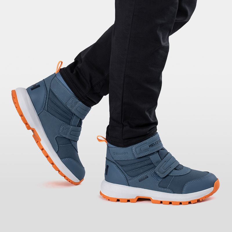 Helly Hansen Jk Bowstring Boot HellyTech gyermek hócsizma mosott navy/papaya 6