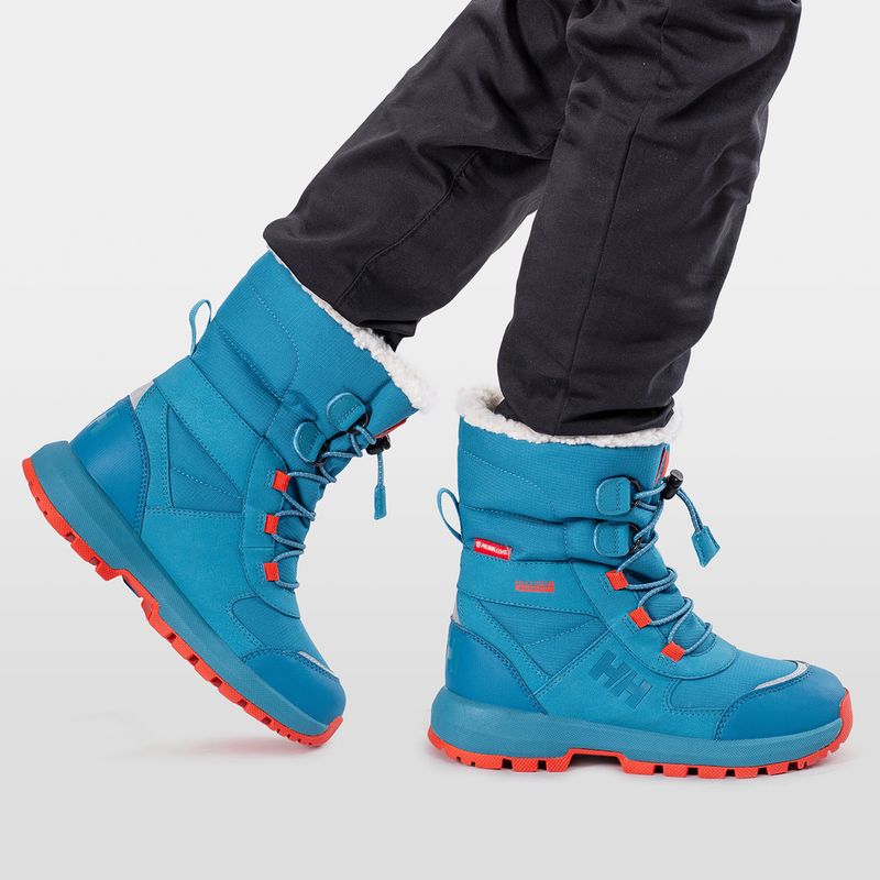 Helly Hansen Jk Silverton Boot HellyTech gyermek hócsizma cerulean kék/cseresznye tom 6