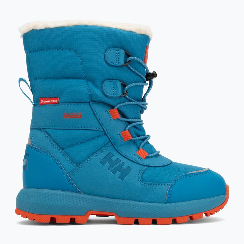 Helly Hansen Jk Silverton Boot HellyTech gyermek hócsizma cerulean kék/cseresznye tom 2