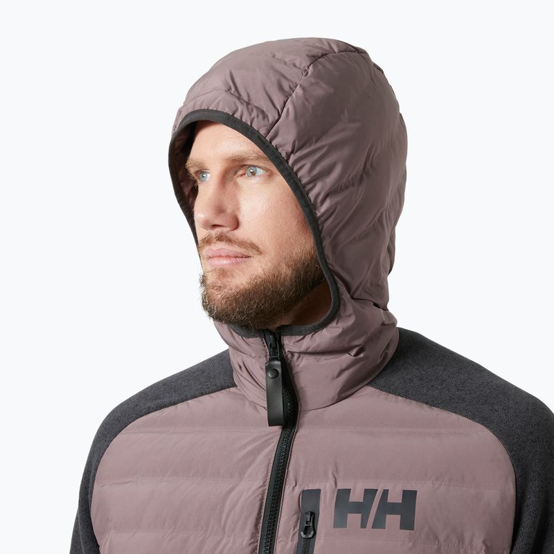 Helly Hansen férfi vitorlás dzseki Arctic Ocean Hybrid Insulator sparrow szürke 3