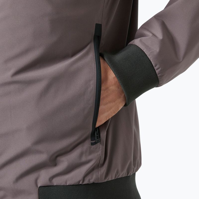 Férfi Helly Hansen HP Racing Lifaloft Bomber vitorlás kabát veréb szürke 4