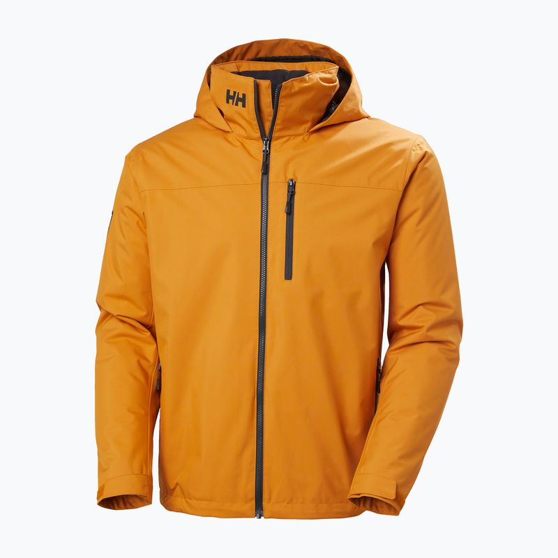 Férfi Helly Hansen Crew Hooded Midlayer 2 mustár vitorlás kabát