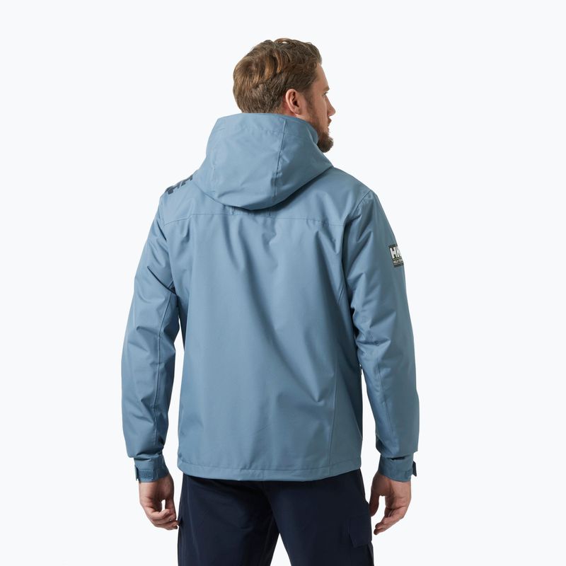 Férfi vitorlás dzseki Helly Hansen Crew Hooded Midlayer 2 mosott navy 2