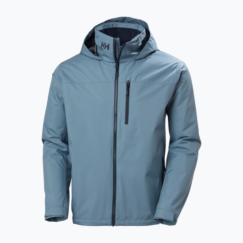 Férfi vitorlás dzseki Helly Hansen Crew Hooded Midlayer 2 mosott navy 7