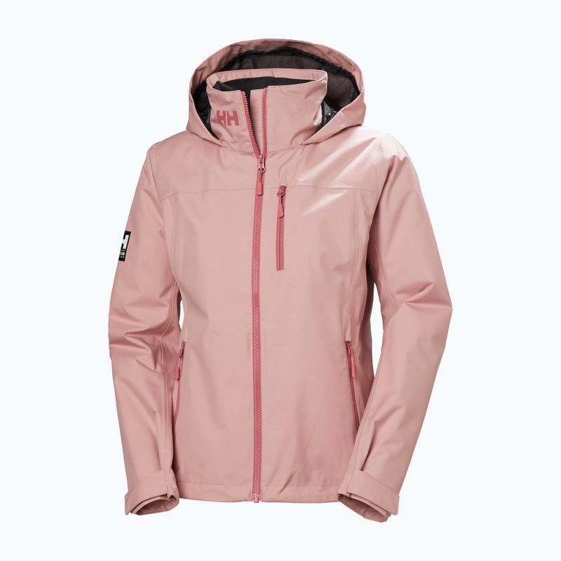 Női vitorlás kabát Helly Hansen Crew Hooded Midlayer 2.0 rózsaszín só 7