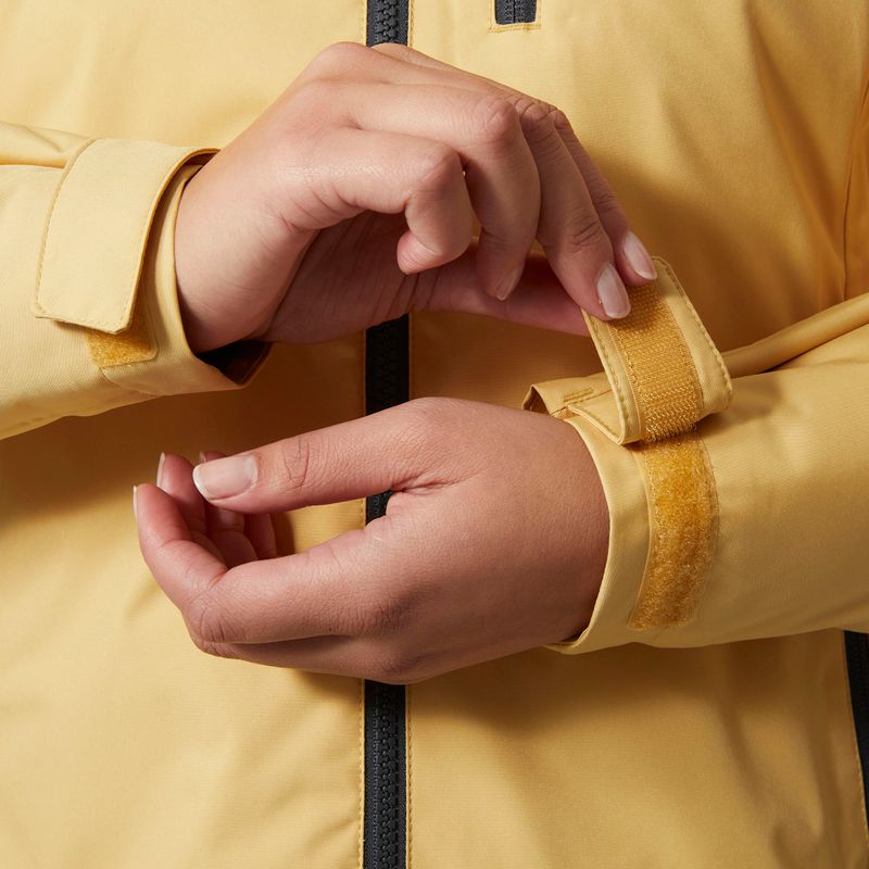 Női vitorlás dzseki Helly Hansen Crew Hooded Midlayer 2.0 homok 6