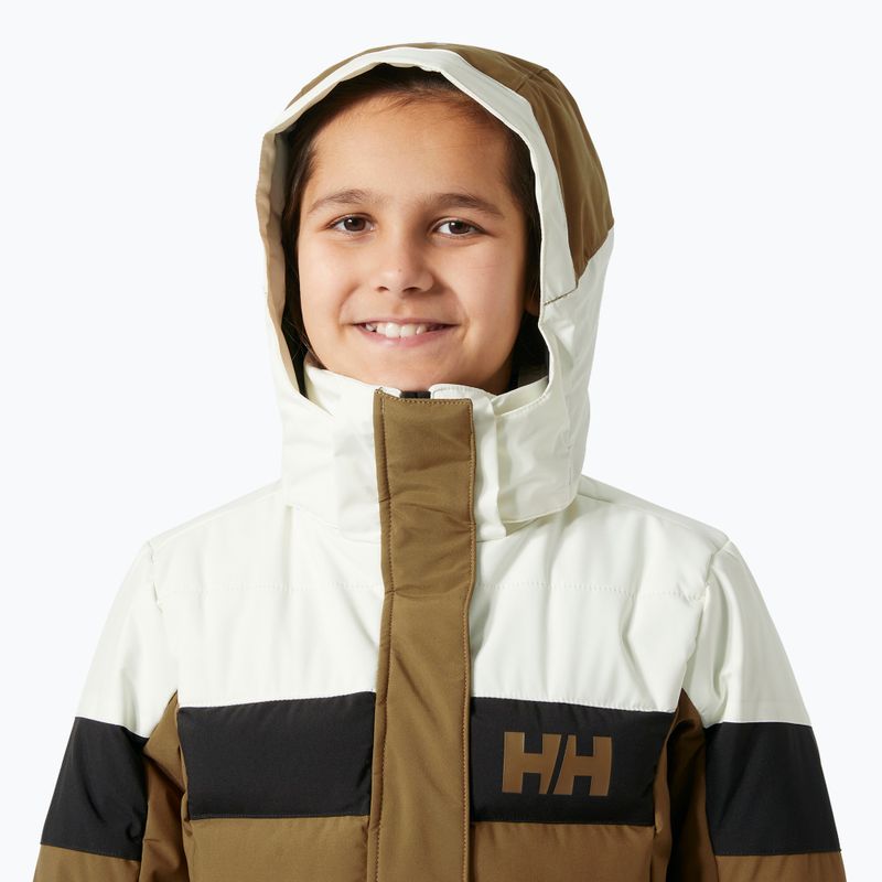 Helly Hansen Diamond sepia gyermek sí dzseki 3