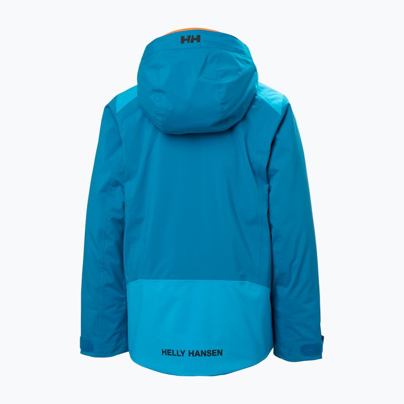 Helly Hansen Alpha cerulean kék gyermek sí dzseki 8