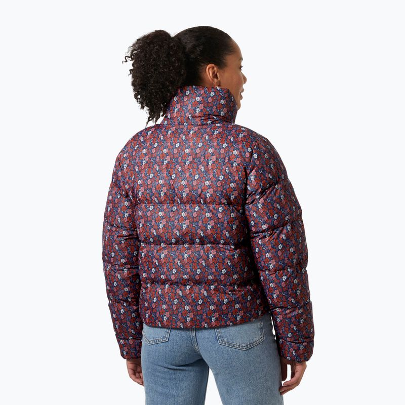 Helly Hansen női Jade Puffer dzseki navy floral aop 2