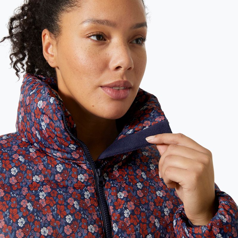 Helly Hansen női Jade Puffer dzseki navy floral aop 3