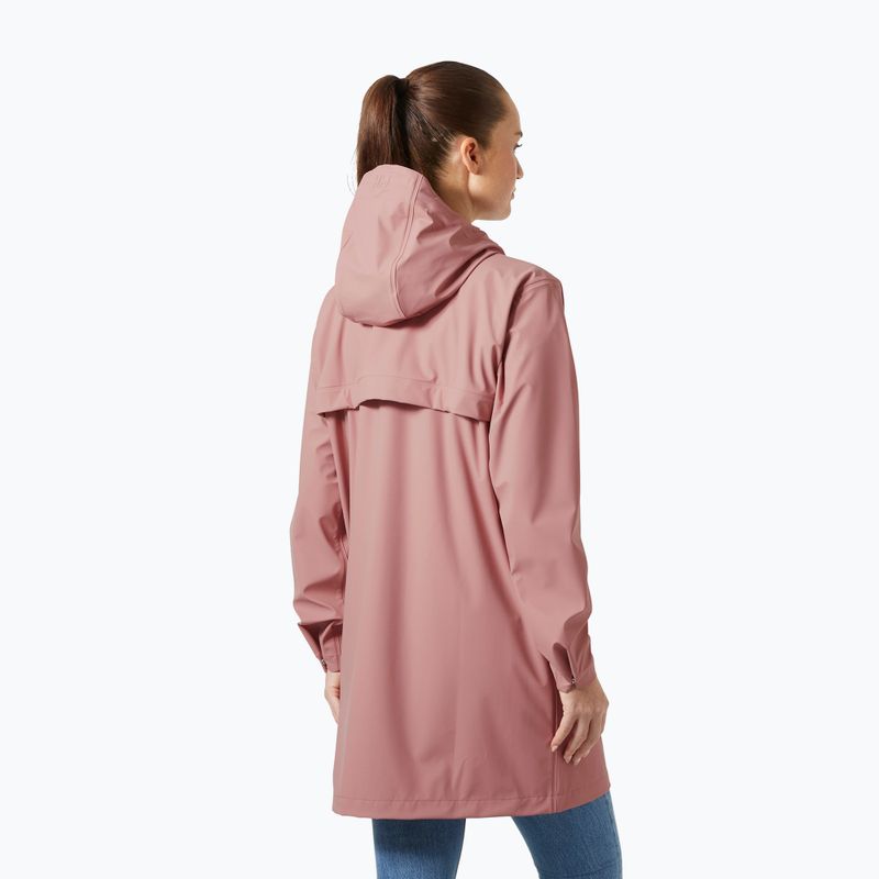 Női Helly Hansen Moss esőkabát hamu rózsaszín 2