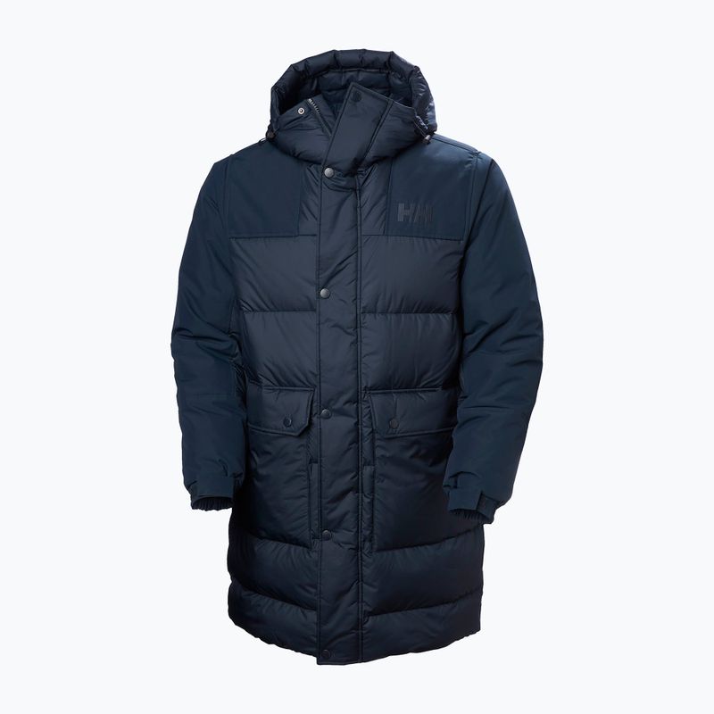 Férfi Helly Hansen Escape Down Parka pehelydzseki tengerészkék 7