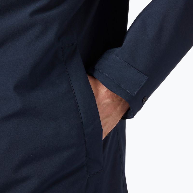 Férfi Helly Hansen Munich szigetelt esőkabát navy 5