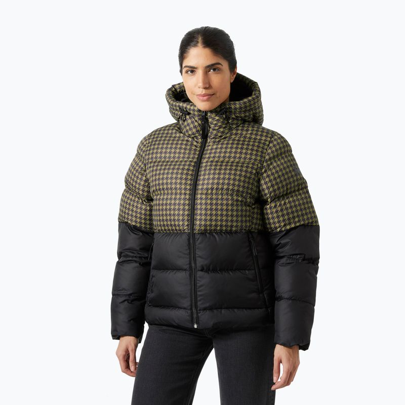 Helly Hansen női Active Puffy szepia houndstooth aop pehelykabát