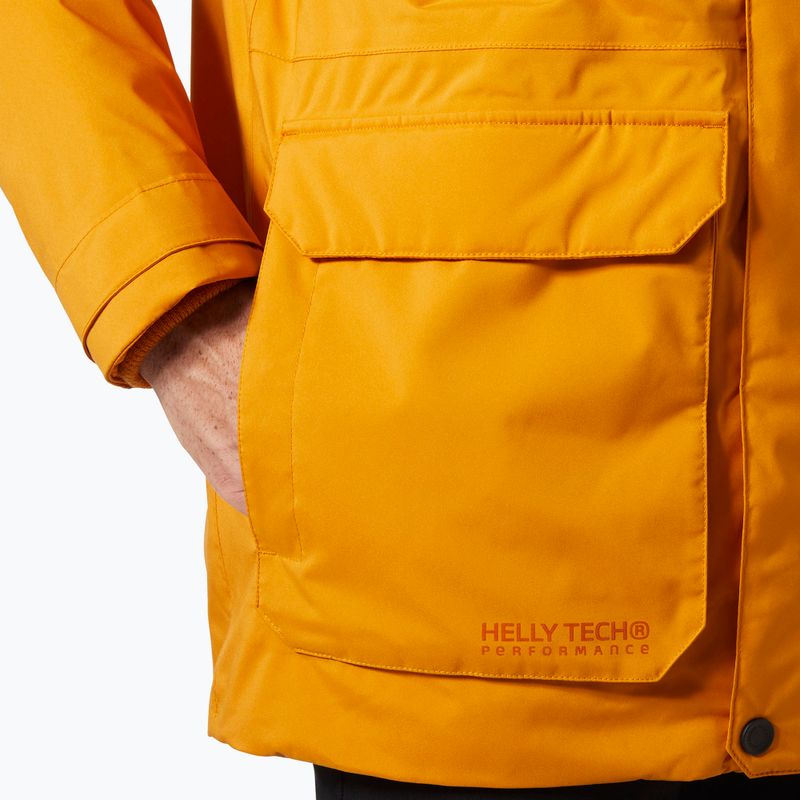 Férfi télikabát Helly Hansen Reine Parka mustár színben 6