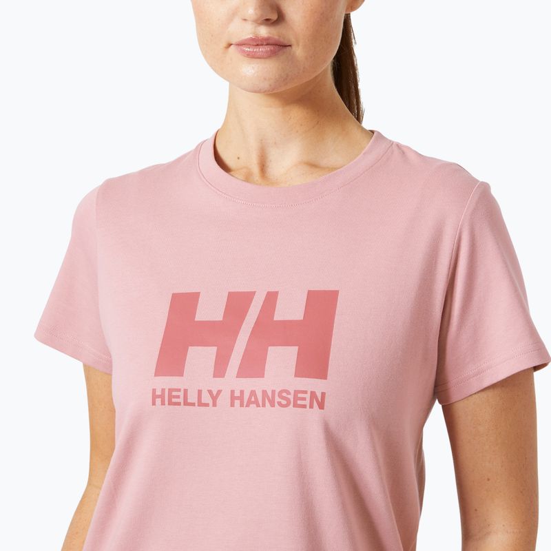 Helly Hansen női póló Logo 3.0 rózsaszín só 3