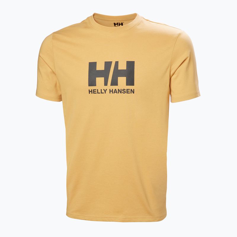 Férfi Helly Hansen Logo 3.0 homok póló 4