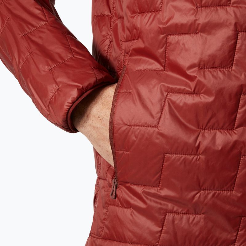 Férfi Helly Hansen Lifaloft Hooded Insulator hibrid kabát mars piros 4