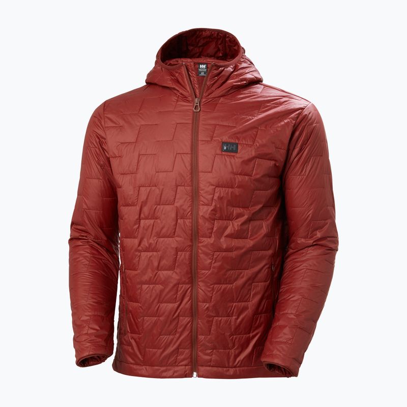 Férfi Helly Hansen Lifaloft Hooded Insulator hibrid kabát mars piros 6