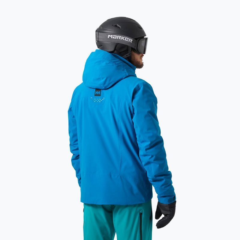 Férfi síkabát Helly Hansen Alpha Lifaloft cerulean blue 2