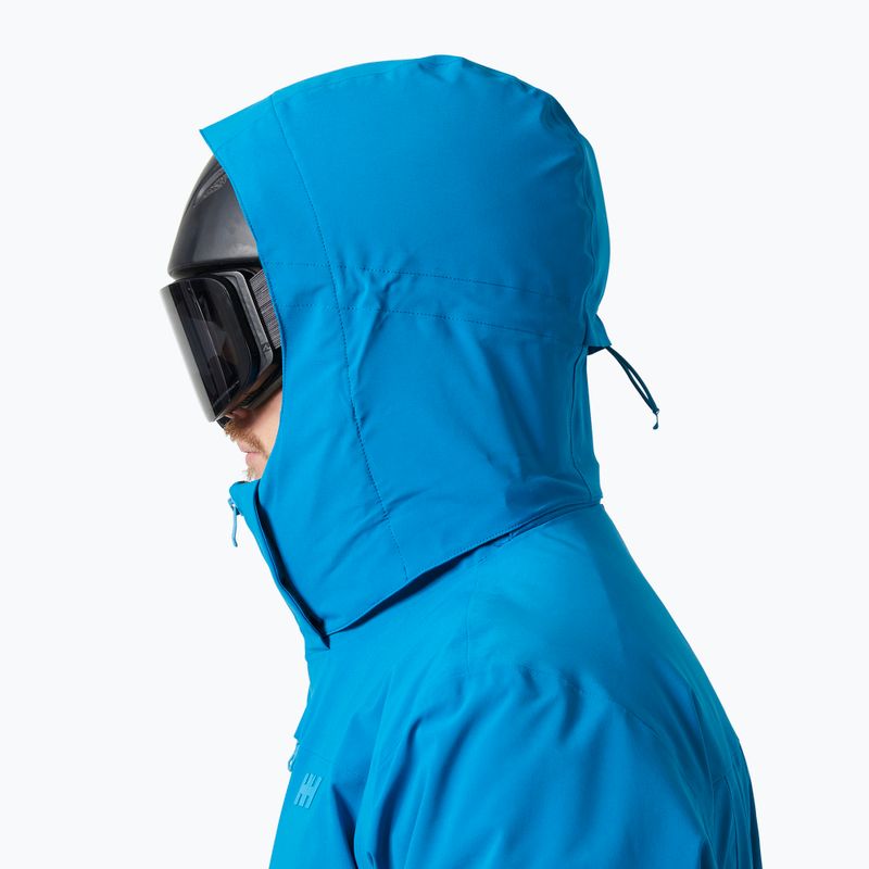 Férfi síkabát Helly Hansen Alpha Lifaloft cerulean blue 3