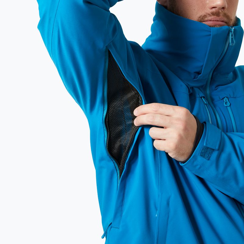 Férfi síkabát Helly Hansen Alpha Lifaloft cerulean blue 5
