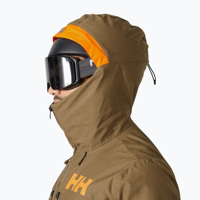 Helly Hansen férfi sí dzseki Garibaldi 2.0 szepia 3