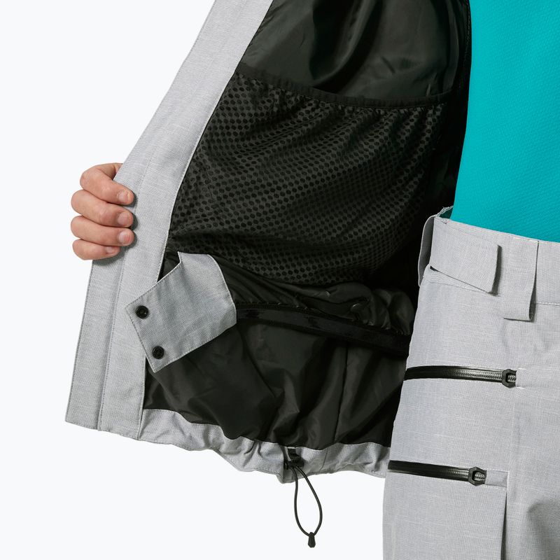 Férfi sí kabát Helly Hansen Garibaldi 2.0 szürke/melange 6