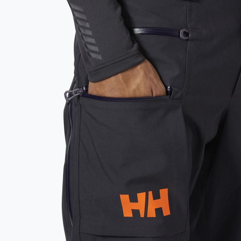 Férfi síelő nadrág Helly Hansen Garibaldi 2.0 fekete grape 5