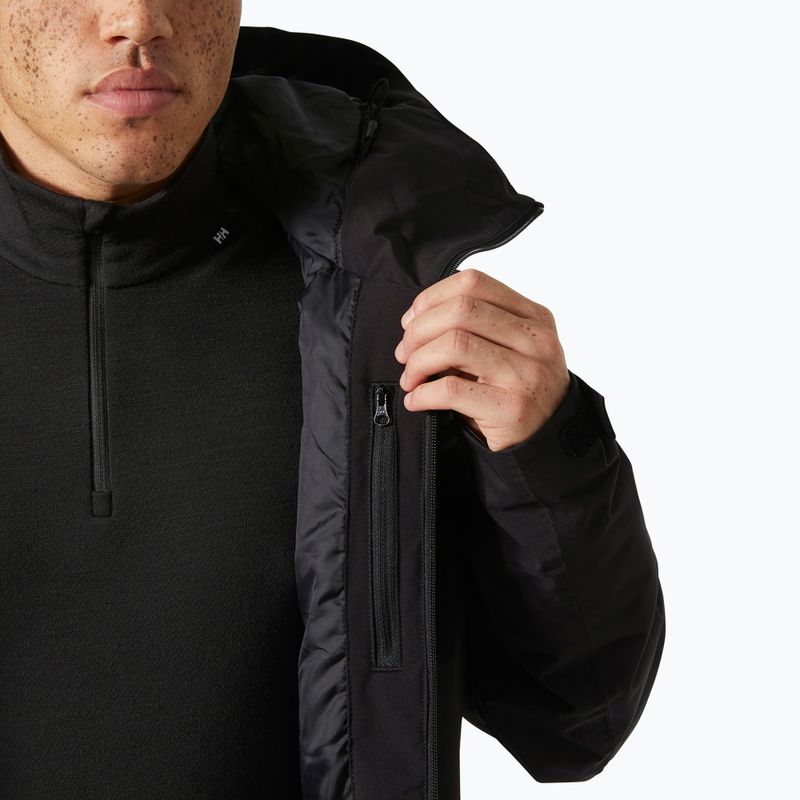 Férfi sí dzseki Helly Hansen Alpine Insulated fekete 7